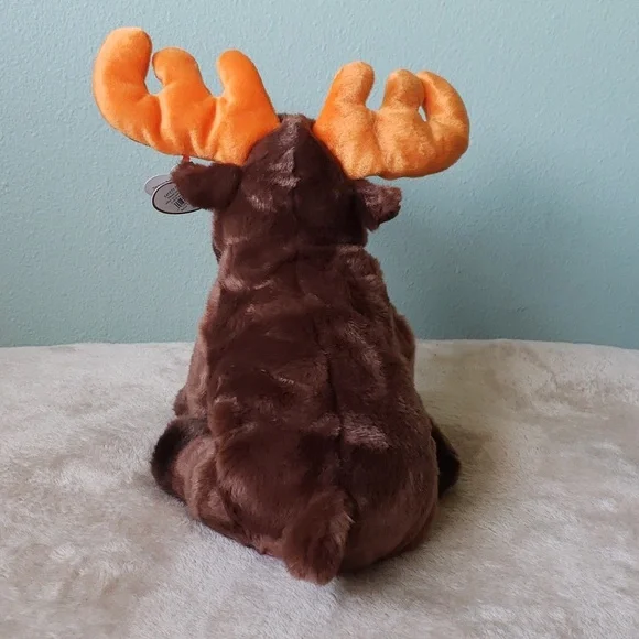 Ty Chocolate Moose Buddy🦌Large Plush Wildlife🦌Kids Toy Animal Collectible, NWT - Picture 9 of 11